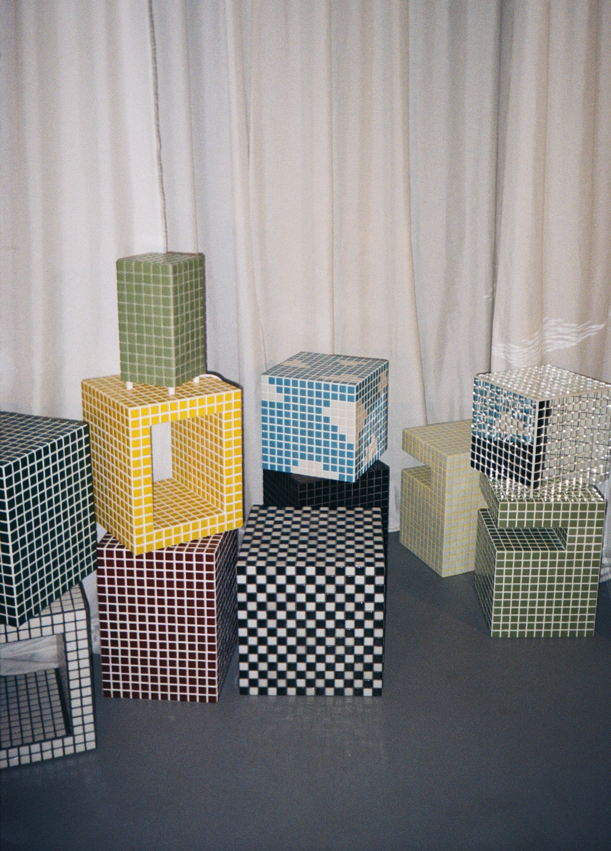 Tile Table Cube Tile Cube Studio