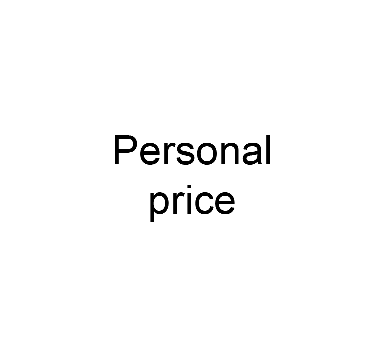 Personal price for payment for the Orange table