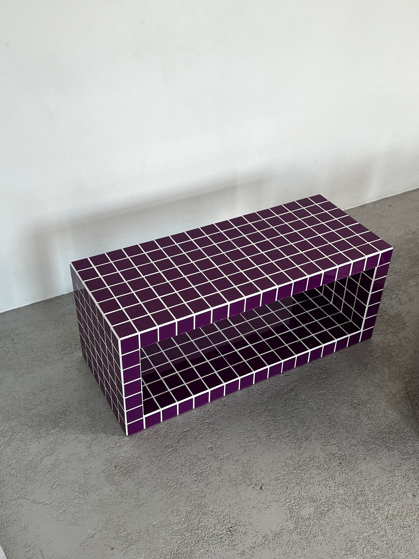 Flat TV Table. Tile 5cm