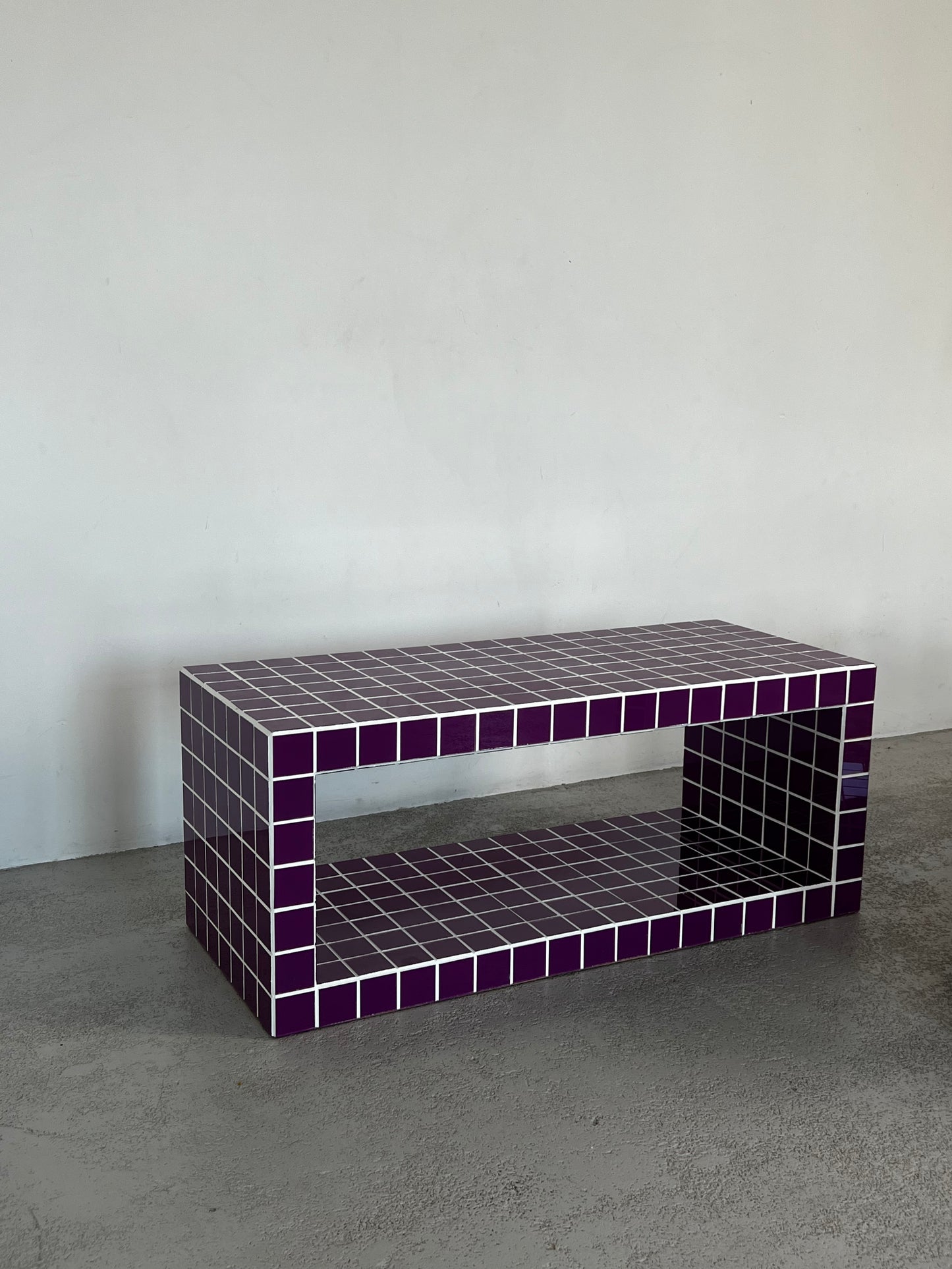 Flat TV Table. Tile 5cm